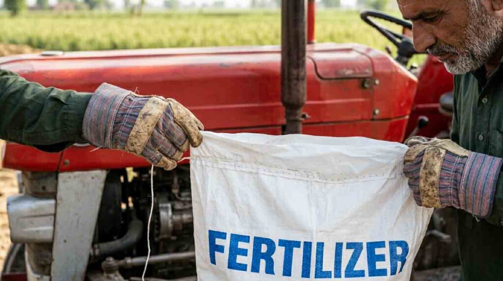 “Checking Fertilizer Bags Before Storage – Safe Handling Tips Pakistan”