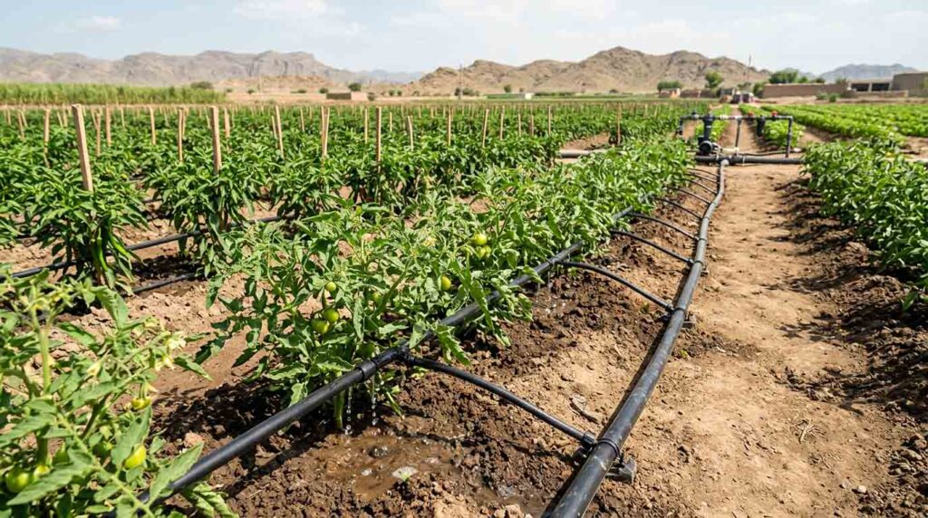 Drip Irrigation and Fertigation System in Pakistan Farming