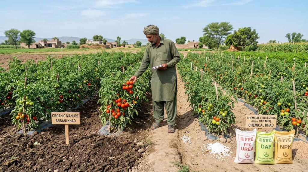 Tomato Fertilizer Guide for Better Yield in Pakistan