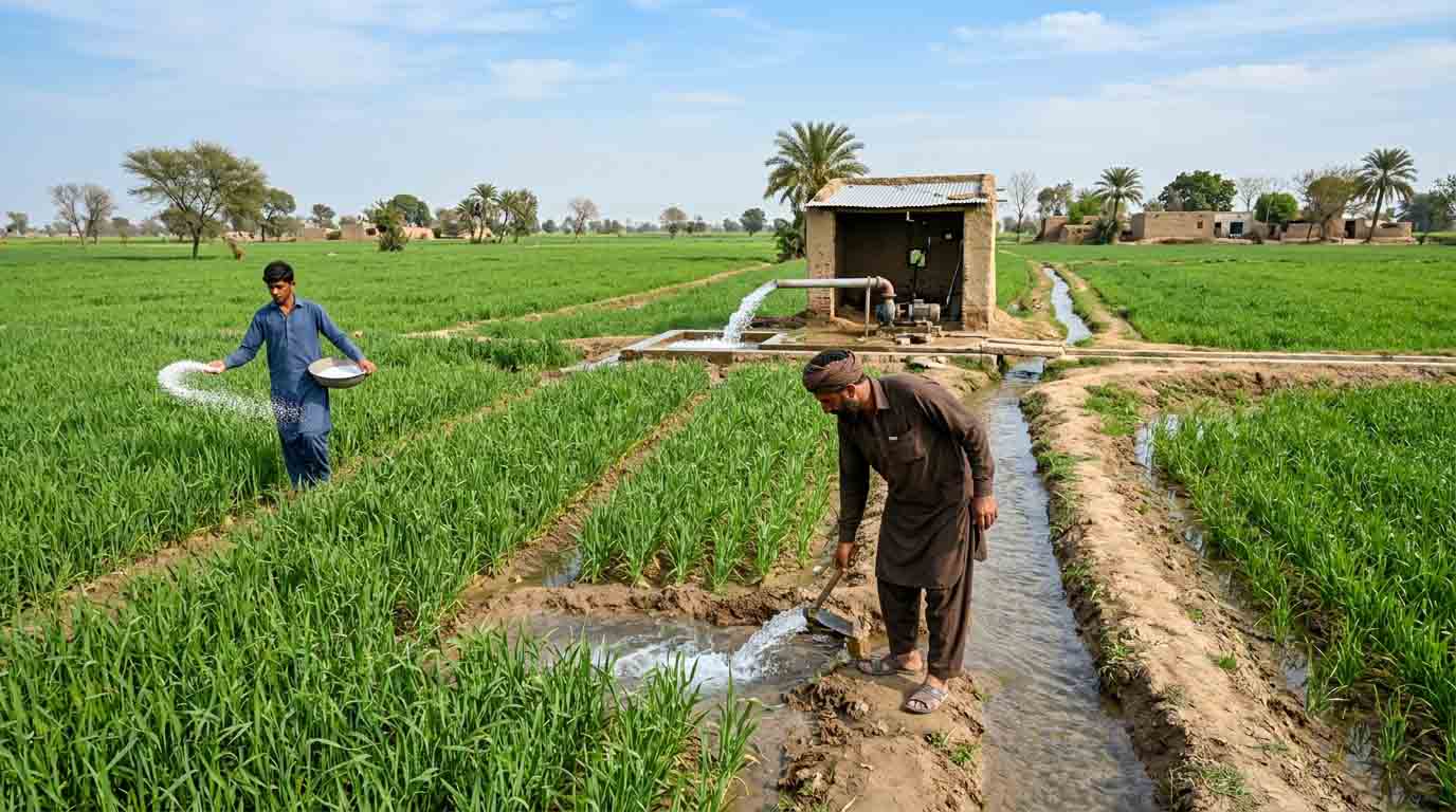 Complete Water and Fertilizer Management Guide for Pakistan Farming 2026
