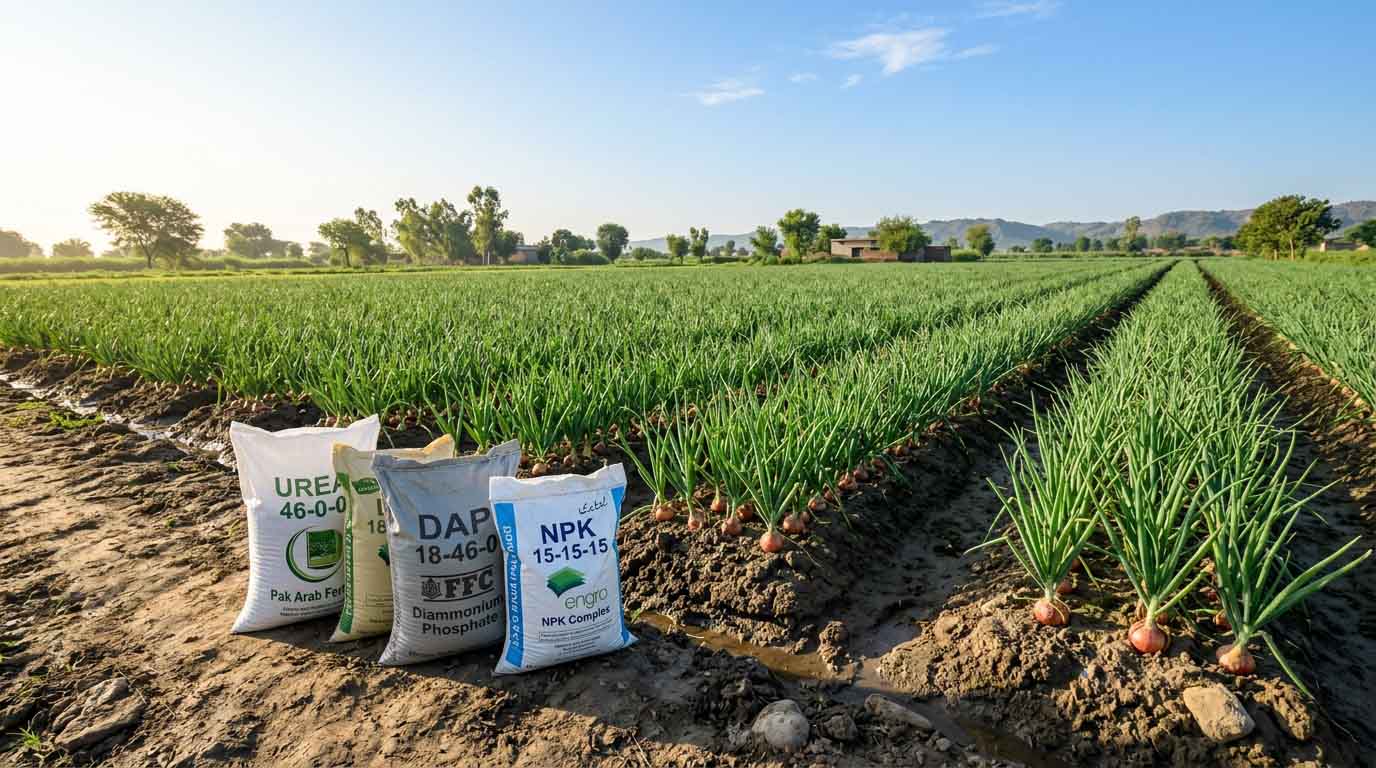 Tips for Improving Onion Yield with Fertilizers in Pakistan